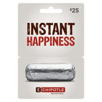 Chipotle $25 Gift Card