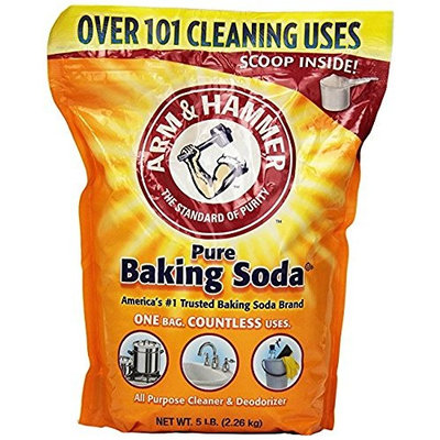 Arm & Hammer Baking Soda, 5 Lbs (4)