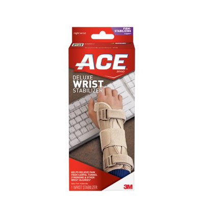 Ace 207278 Deluxe Wrist Stabilizer - Hand- Right Hand, Size- Small