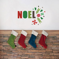 Trendy Peas Noel Fabric Wall Decal