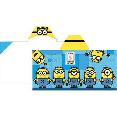 Despicable Me Minions Hooded Beach Towel