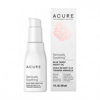 Seriously Soothing Blue Tansy Night Oil Acure Organics 1 fl oz Cream
