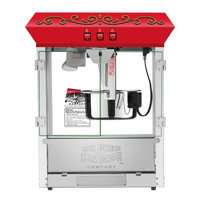 Great Northern Popcorn Company Great Northern 10 oz Perfect Popper Countertop Style Popcorn Machine Red