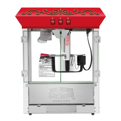Great Northern Popcorn Company Great Northern 10 oz Perfect Popper Countertop Style Popcorn Machine Red
