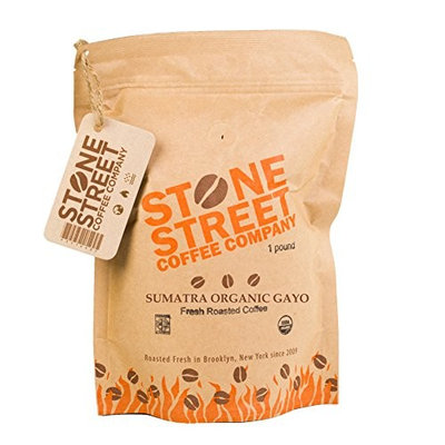 ORGANIC DARK SUMATRA 'Gayo Mountain' Fair Trade Coffee (FTO) | Ground | 5 Lb Bulk Bag | Single Origin | Premium Quality & Taste