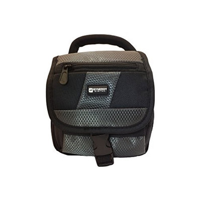 Synergy Digital Fujifilm FinePix S8400W Digital Camera Case Camcorder and Digital Camera Case - Carry Handle & Adjustable Shoulder Strap - Black / Grey - Replacement by Synergy
