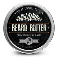 Beard Balm Conditioner For Men - Wild Willie's Beard Butter - Amazing Beard Balm with 13 Natural Locally Sourced Ingredients to Condition and Treat Your Beard or Mustache At the Same Time. Huge 2oz