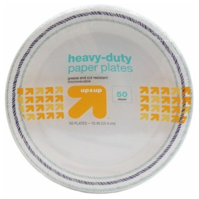Heavy Duty Disposable Paper Plates - 10