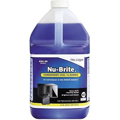 Nu Calgon Nu-Calgon Condenser Cleaner (Liquid, 1 gal, Blue). Model: 4291-08