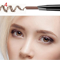 Eyebrow Pen ,Vinjeely Waterproof Eye Brow Eyeliner Pencil With Brush Makeup Cosmetic Tool (D)