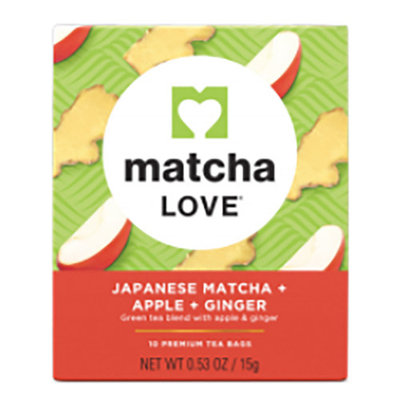 Matcha Love Japanese Matcha + Apple + Ginger 0.53 oz Boxess - Pack of 1