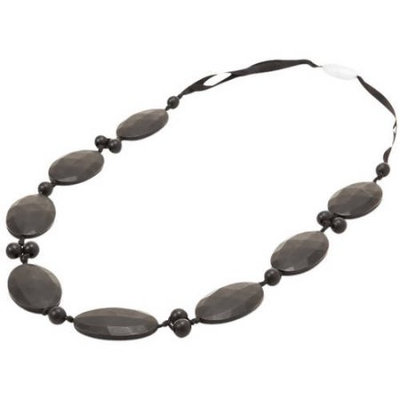 Tiny Teethers Oc001 Black Orchid Teething Necklace