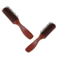 Baoblaze 2pcs Vent Brush,Vented Detangling Styling Hair Brush for Long Thick Curly Hair, Massage Brush for Men and Women