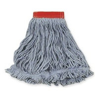 Rubbermaid Commercial Products Super Stitch Blend Mop, Large, 5-Inch Headband, Blue (FGD25306BL00)