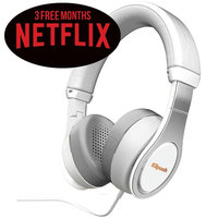 Klipsch Reference Bluetooth Headphones (White) (1063392) Plus 3 Free Months of Netflix
