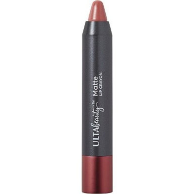 Ulta Matte Lip Crayon Lipstick Cheers Medium Rosy Brown Shade .08 Ounce Full Size Sealed