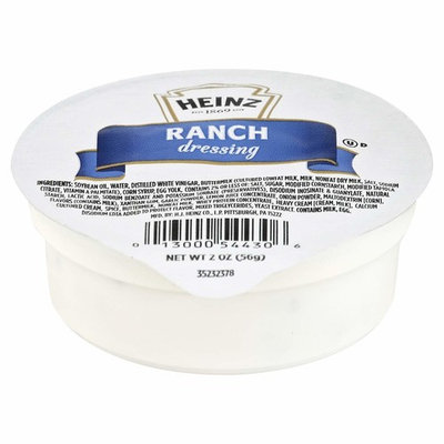 Heinz Ranch Dressing, 2-Ounce Dipping Cups (Pack of 60)