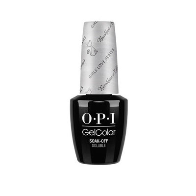 OPI Breakfast at Tiffany's Collection Holiday 2016 GelColor Gel Polish Girls Love Pearls #HPH13