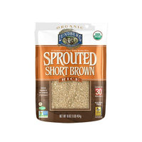 Lundberg Organic Sprouted Short Brown Rice - 16 oz pack of 6