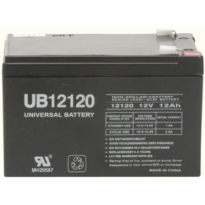 Universal Power Group 12 Volt 12ah Ebike Electric Scooter Battery E-Bike Boreem Battery