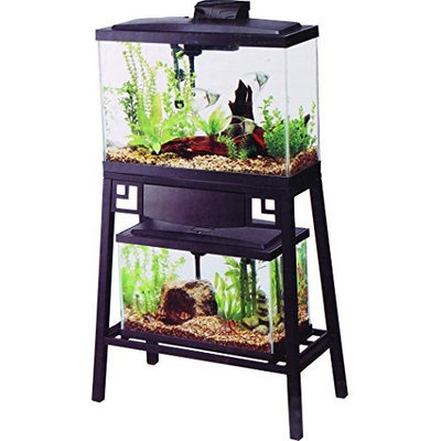 Aqueon Forge Aquarium Stand, 8