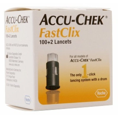 ACCU-CHEK FastClix Lancets 102 Each