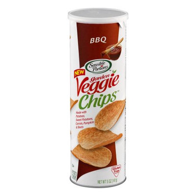 Sensible Portions Garden Veggie Chips, BBQ, 5 Oz