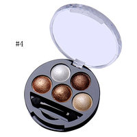 Fashion Five Colors Eye Shadow Glittle Eyeshadow Could Be Used as Highlight