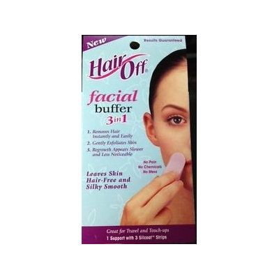 Hair Off Facial Buffer 1.0 kit(pack of 4)