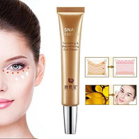 Hunputa Kiss Dark Circles, Eye Bags & Fine Lines Goodbye! Deep Moisturizing Eye Cream Remove Wrinkles Dark Circles Snail Liquid Essence,Fight Bags & Lift Skin Under Eyes