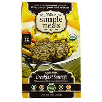 Kim's Simple Meals Organic Breakast Sausage -- 7 oz