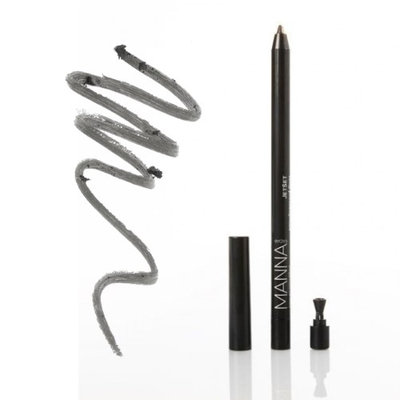 Manna Kadar Caviar Matte Black Jet Set Long Lasting Smudge Resistant Eye Liner Pencil + Sharpener