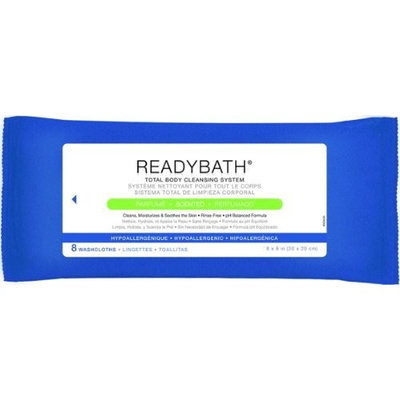 Medline ReadyBath Scented Body Cleansing Cloths, Standard Weight (Pack of 30) (Packaging may vary)