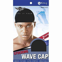 (6 Pack) King J -Stocking Wave Cap #061 : Beauty