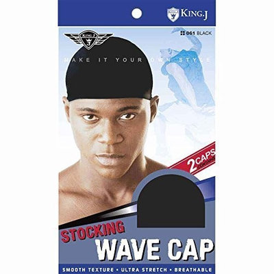 (6 Pack) King J -Stocking Wave Cap #061 : Beauty