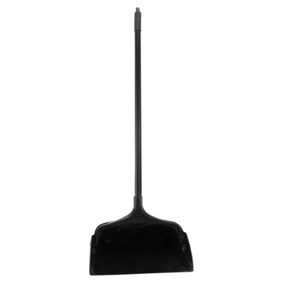 Rubbermaid FG253100BLA - Lobby Pro Upright Dust Pan, Durable Rear Whee