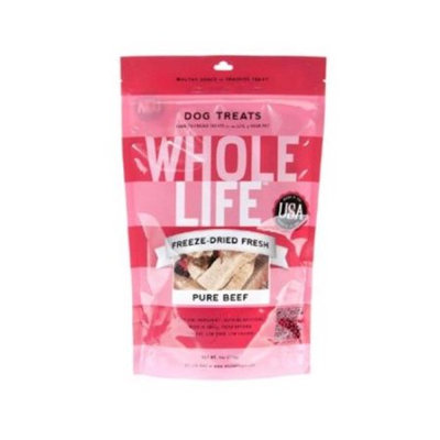 Whole Life Freeze-Dried Dog & Cat Treats Beef 4 oz