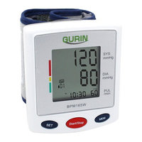 Gurin BPM-165W Pro Series Wrist Digital Blood pressure Monitor With Case - Large Display