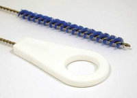 Tough Guy Pipe Brush with Handle (Nylon, Blue, 36 in Oal). Model: 2VGV3