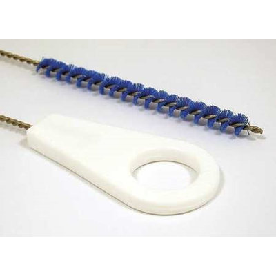 Tough Guy Pipe Brush with Handle (Nylon, Blue, 36 in Oal). Model: 2VGV3
