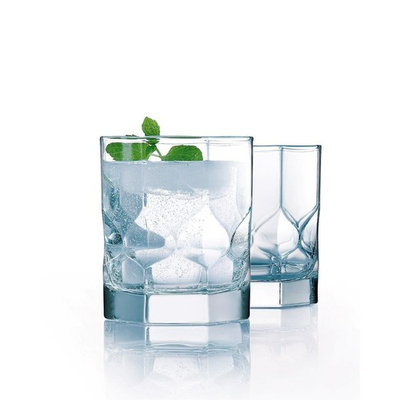 Luminarc 10 Oz. Set of 4 Topaz OTR Glasses - Clear