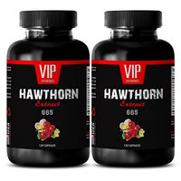 Hawthorn leaf extract - HAWTHORN EXTRACT 665 - Improve mood - 2 Bottles 240 Capsules