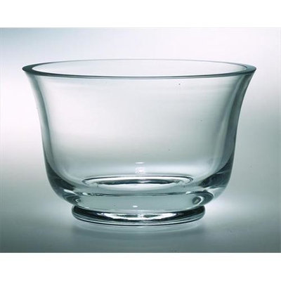 Majestic Gifts European Handmade Thick Revere Bowl, Large, Clear
