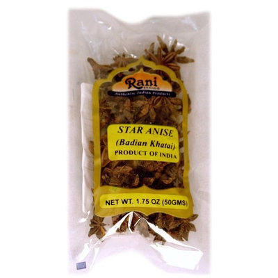 Rani Star Anise Seeds (Badian Khatai) Spice 1.75oz (50g)