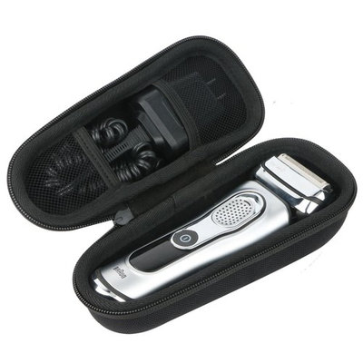 Khanka Hard Case Carrying Travel Bag for Braun Series 9 9290cc 9090cc 9075cc 9040s 9095CC Wet and Dry Men's Electric Foil Shaver Rechargeable Cordless Razor
