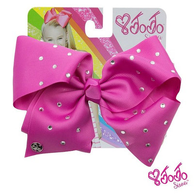JoJo Siwa Large Cheer Hair Bow (Berry)