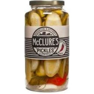 McClure's Spicy Dill Pickle Spears, 24 fl oz