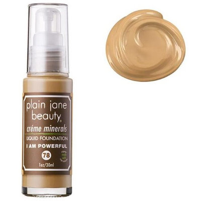 Plain Jane Beauty 232011 I Am Powerful 78 Creme Minerals Liquid Foundation