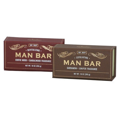 San Francisco Soap Co Man Bar 10 Oz Bar Soap - One Each Cardamom-Juniper and Exotic Musk-Sandalwood