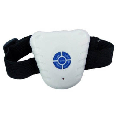 ALEKO TS-BC09 Ultrasonic Dog Bark Collar Adjustable for Pet Training